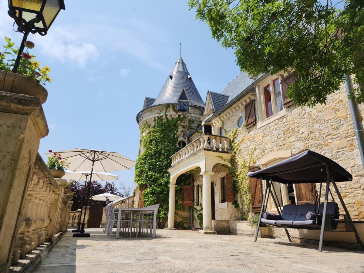 The Green Room At Chateau Joncasses Near Cahors, France Cambayrac Exterior photo